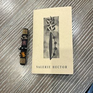 Valerie Hector hand beaded brooch